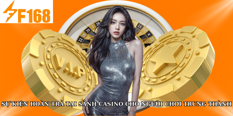 Ưu Đãi Độc Quyền Cho Người Dùng IOS Chơi Tại F168 5 Sự kiện hoàn trả tại sảnh casino cho người chơi trung thành